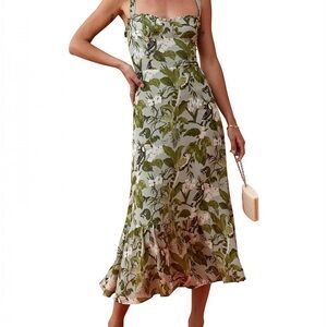 Reformation Nikita Dress in Tropical